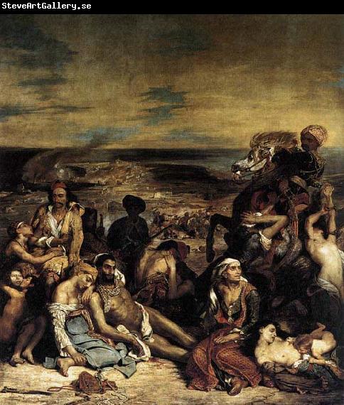 Eugene Delacroix The Massacre at Chios